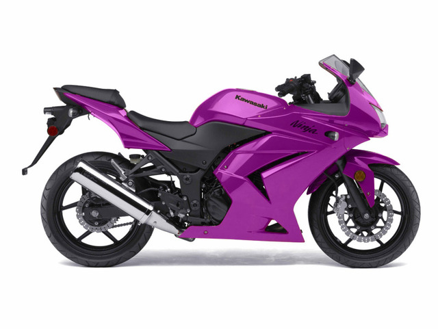 Gallery For &gt; Purple Ninja Motorcycle